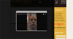 Desktop Screenshot of haridwarkumbh.com
